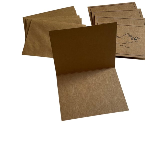 Note Cards Adventure Is Out Here Stationary Lot 5 Envelopes Included u - Picture 3 of 4